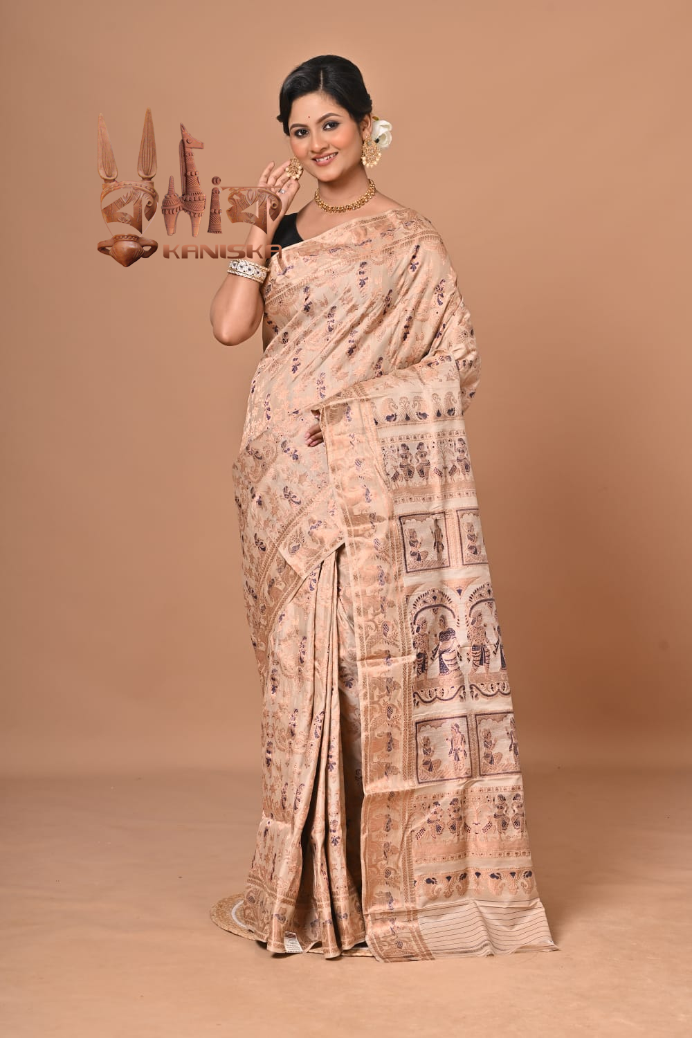 SWARNACHARI WHITE ALL OVER FULL 202520 Product Image