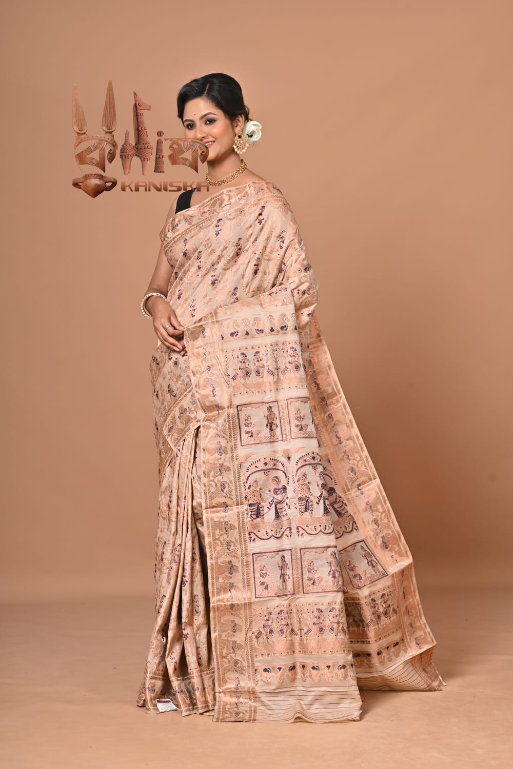 SWARNACHARI WHITE ALL OVER FULL 202520 Product Image