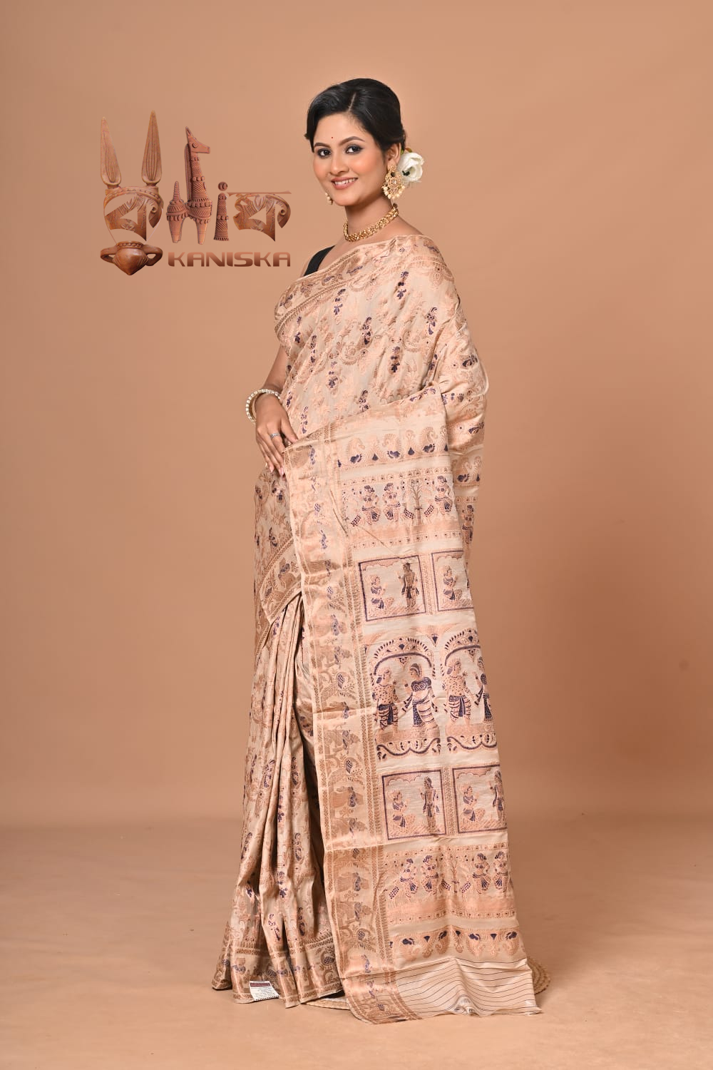 SWARNACHARI WHITE ALL OVER FULL 202520 Product Image