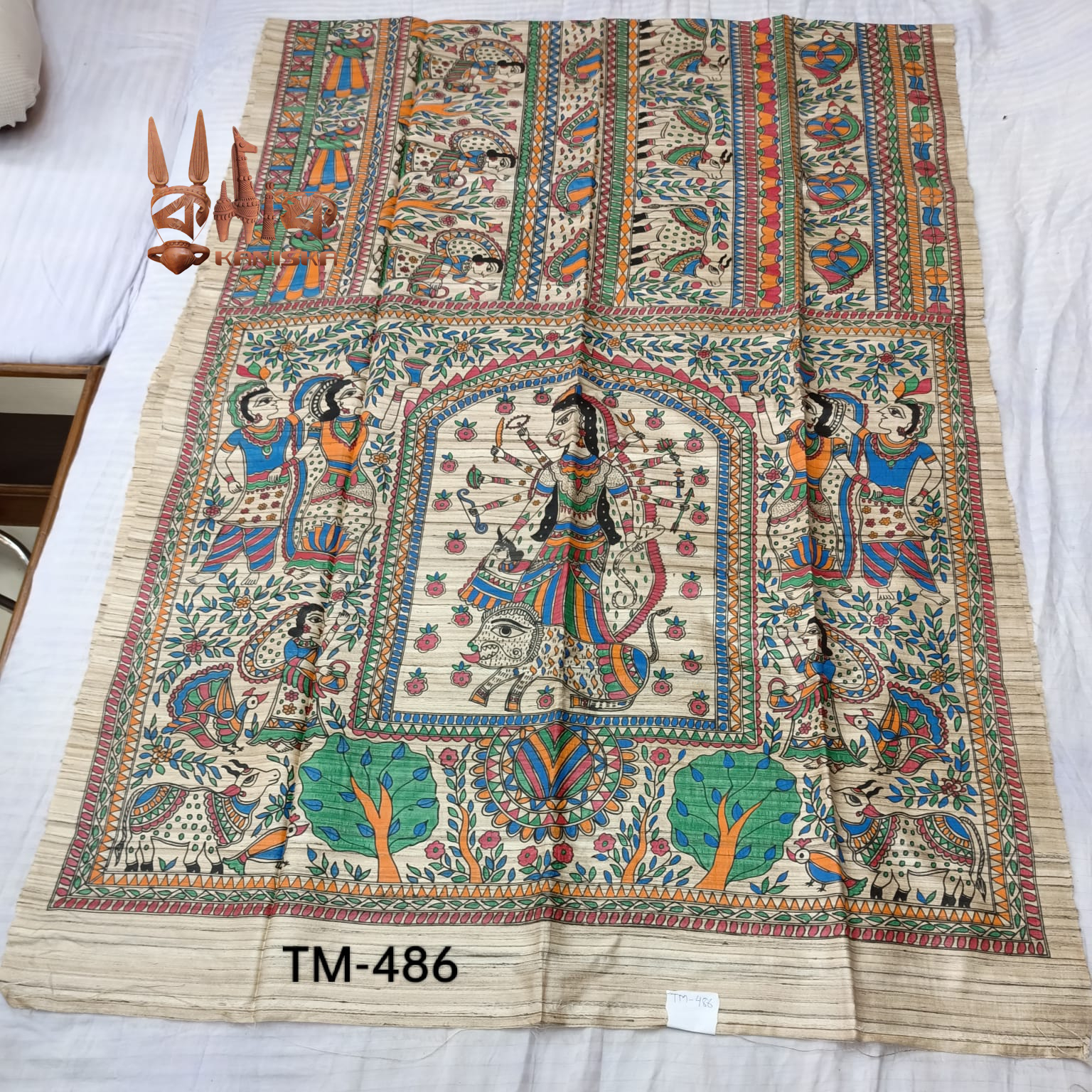 TASAR MADHUBANI HAND PAINTING TM 486 Product Image