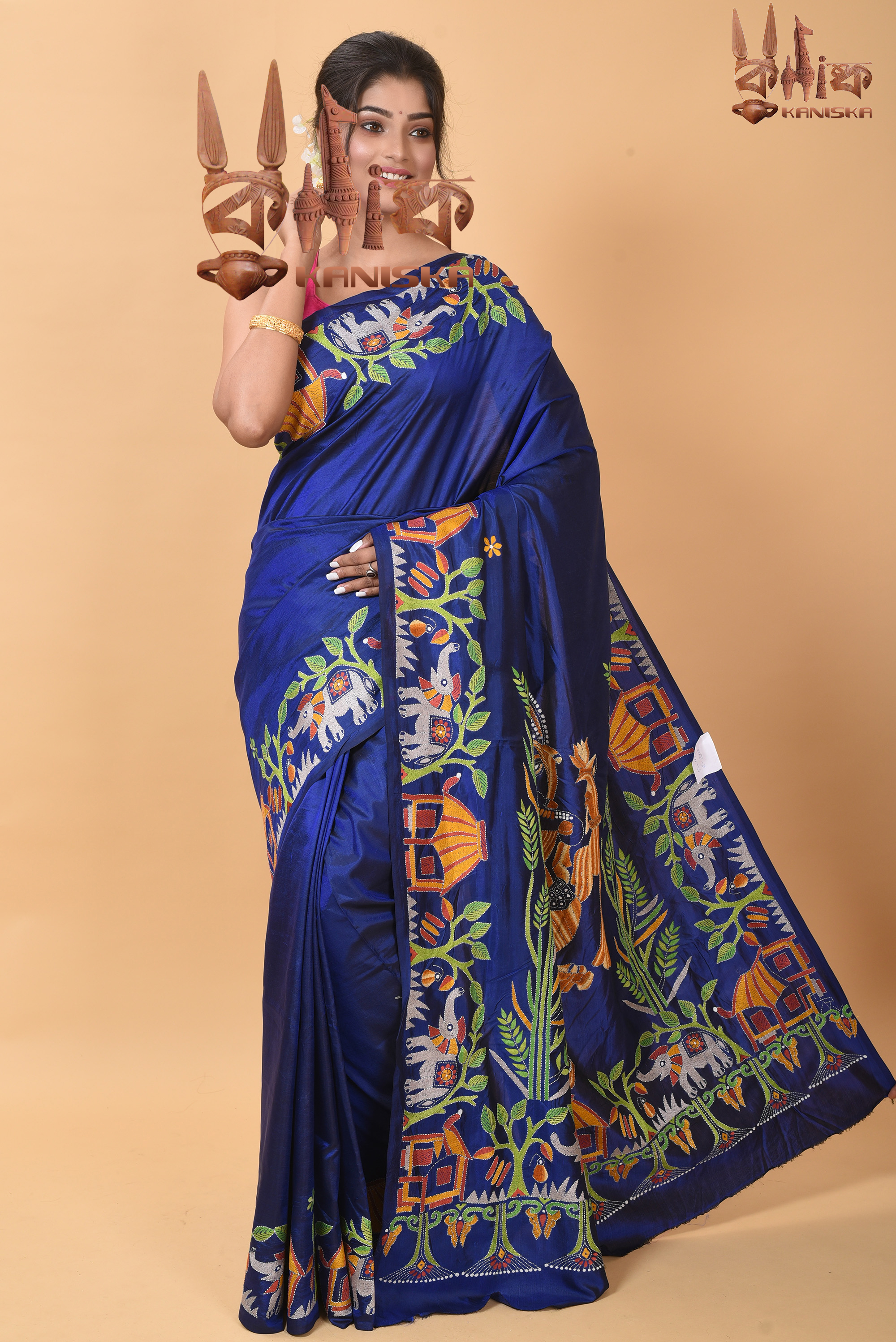 Silk Kantha stitch Product Image
